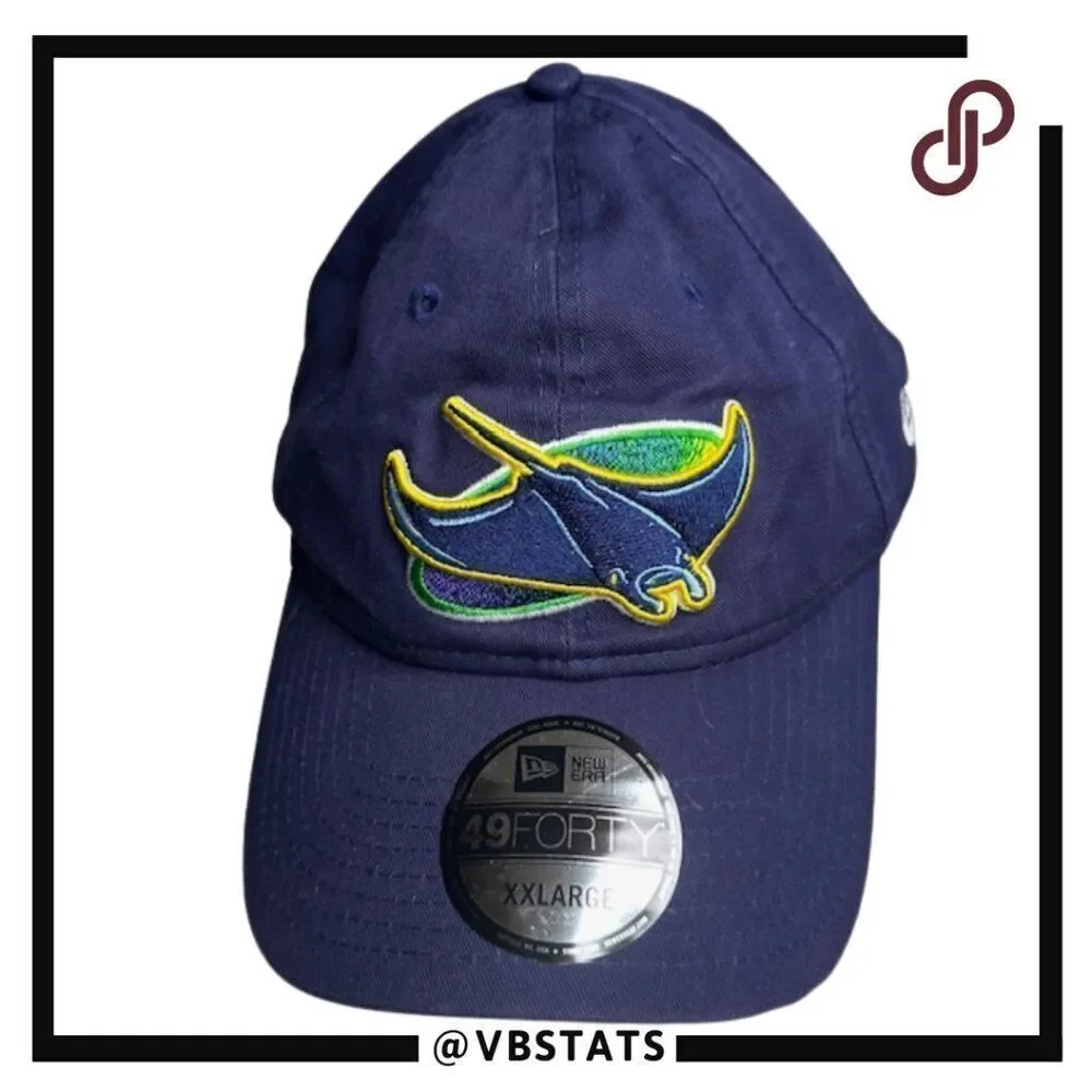 New Era Tampa Bay Devil Rays‎ Logo Ball Cap Size XXL (New with Tags)